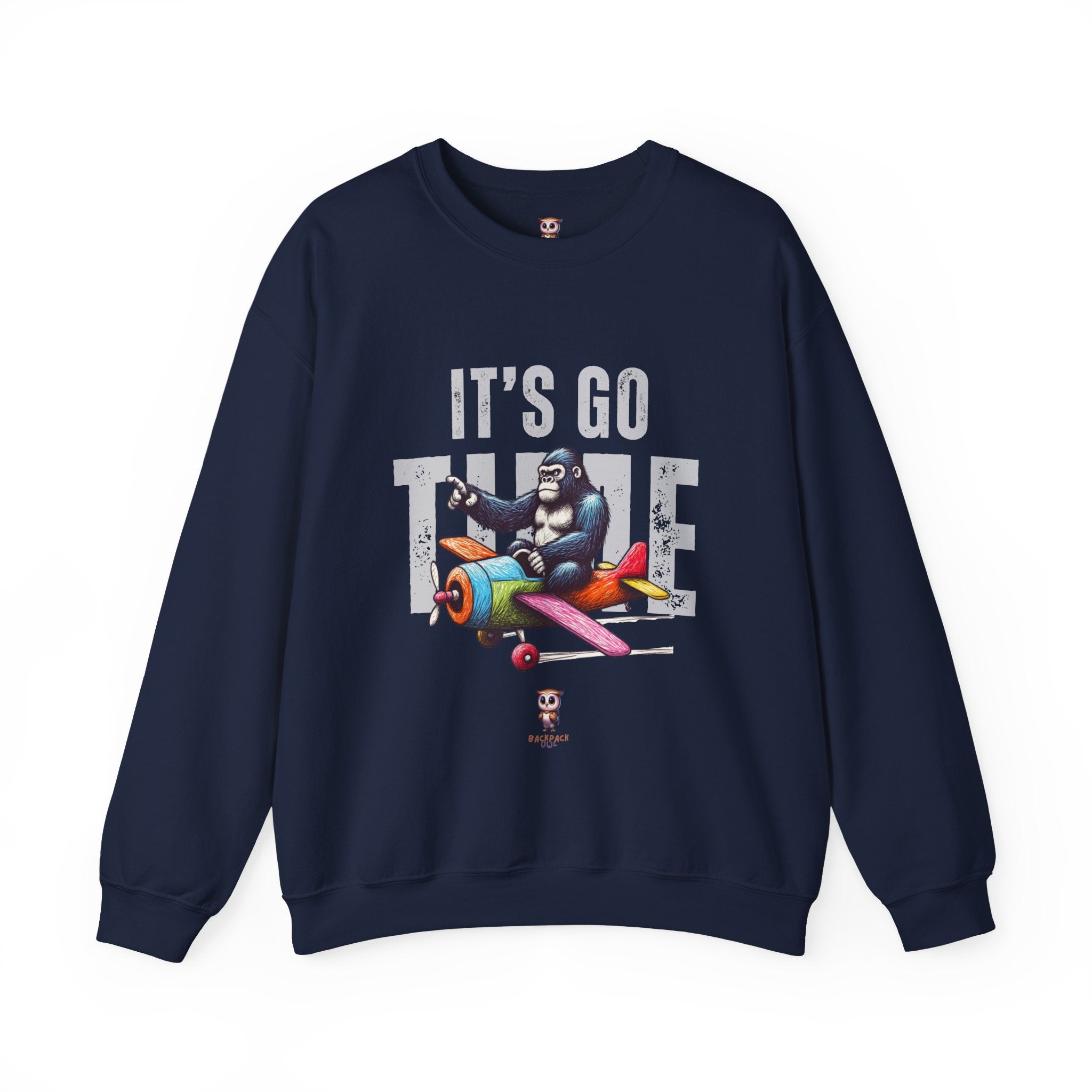 C’est l’heure - Sweat-shirt unisexe Heavy Blend™ Crewneck