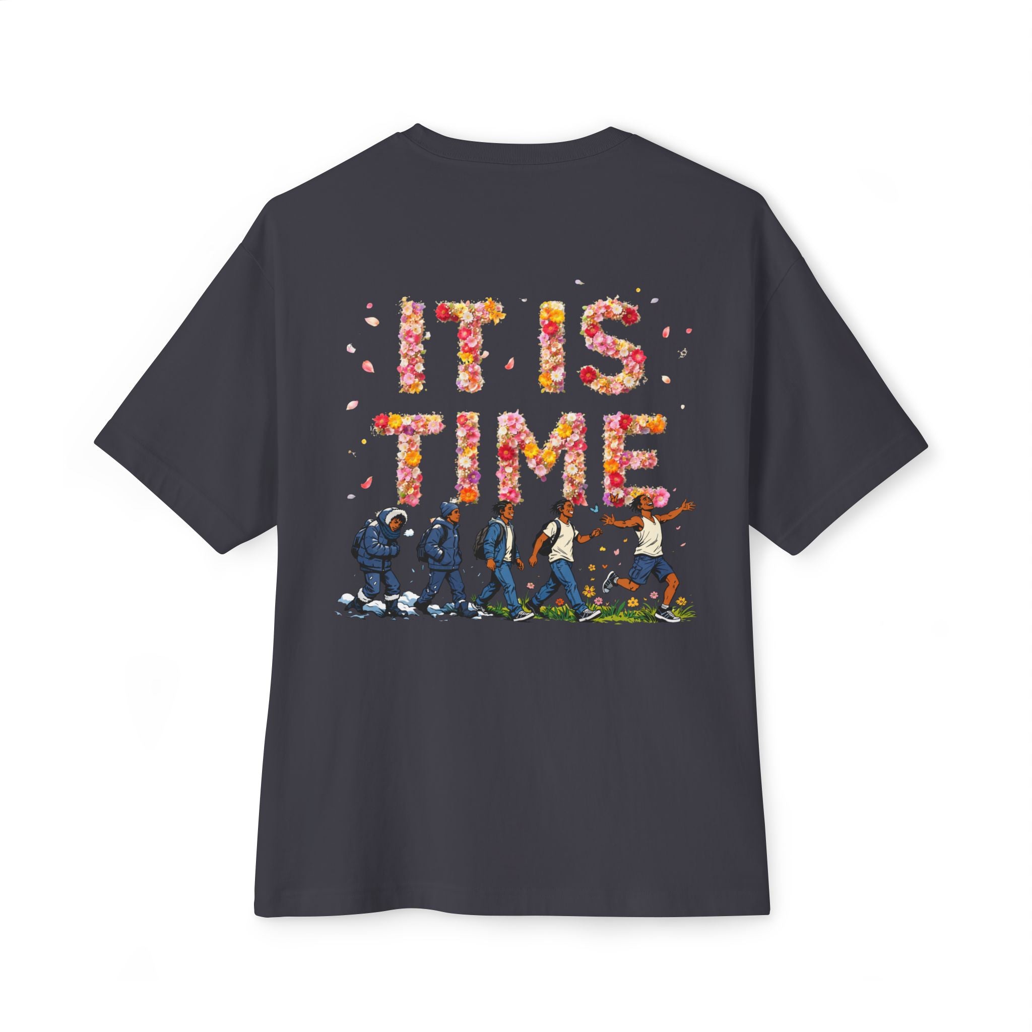 Spring Celebration Graphic Oversized Boxy Tee – Series MMXXVI/III