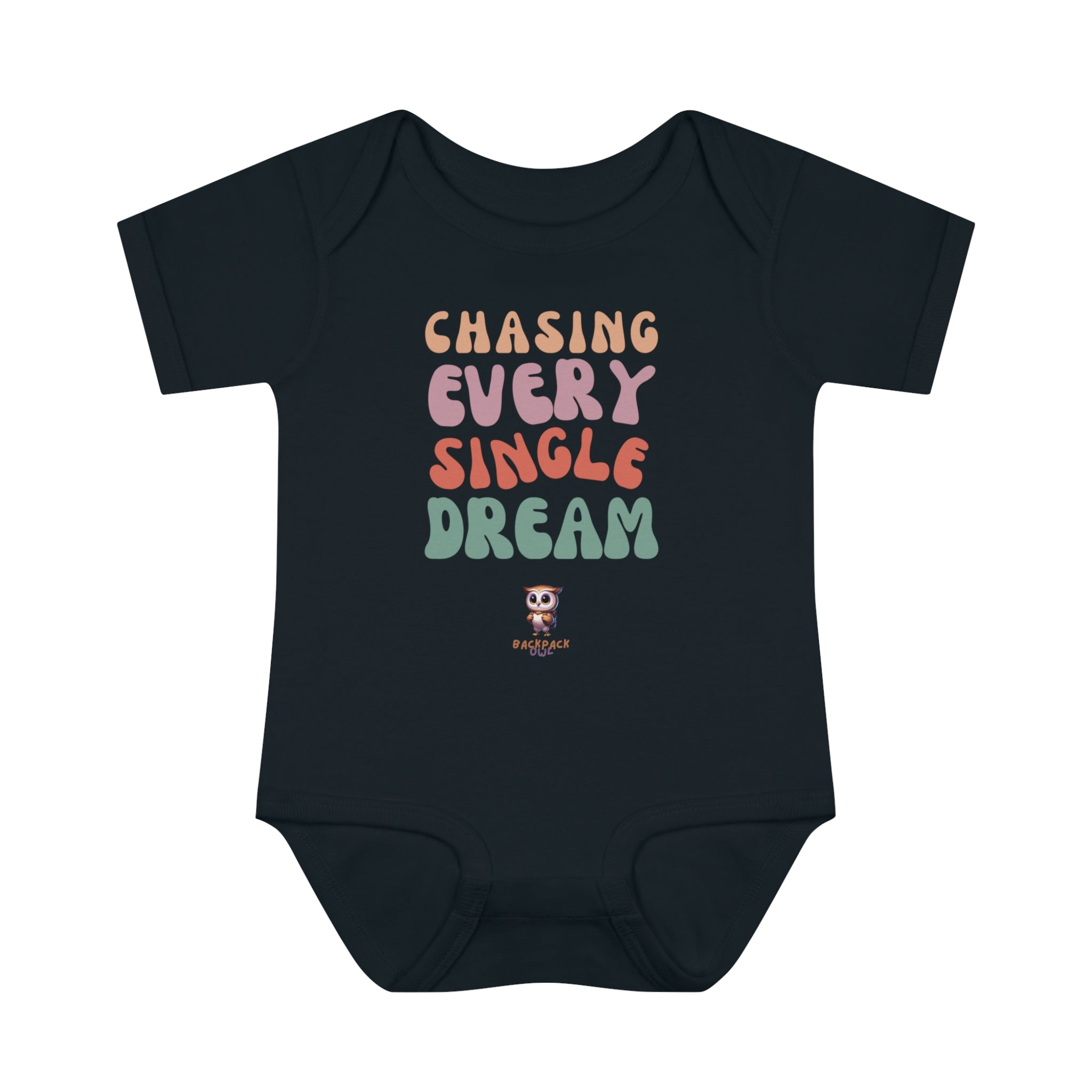 Chasing Every Single Dream - Body côtelé pour nourrissons et bébés