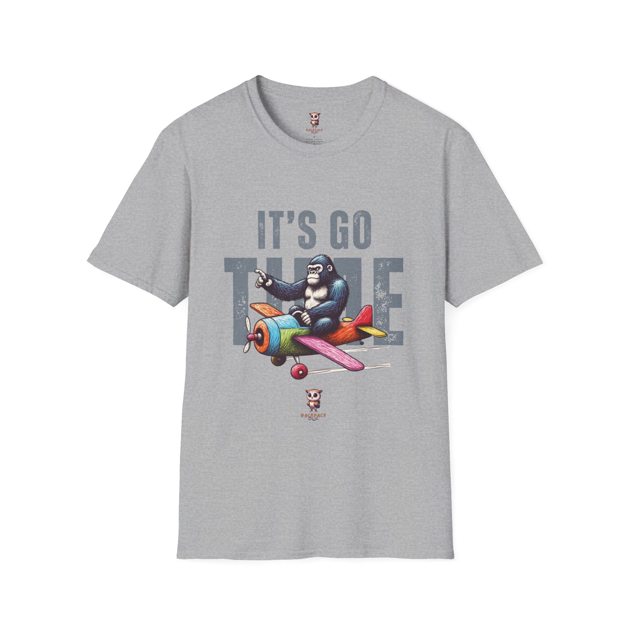 C’est l’heure d’aller - T-shirt softstyle unisexe