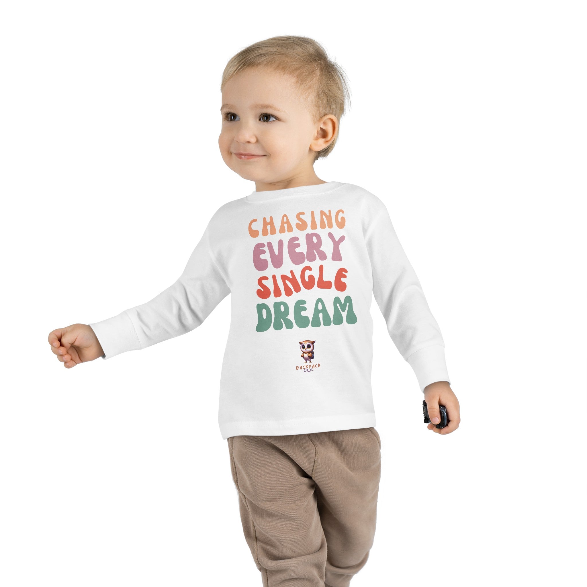 À la poursuite de chaque rêve - T-shirt à manches longues pour tout-petits