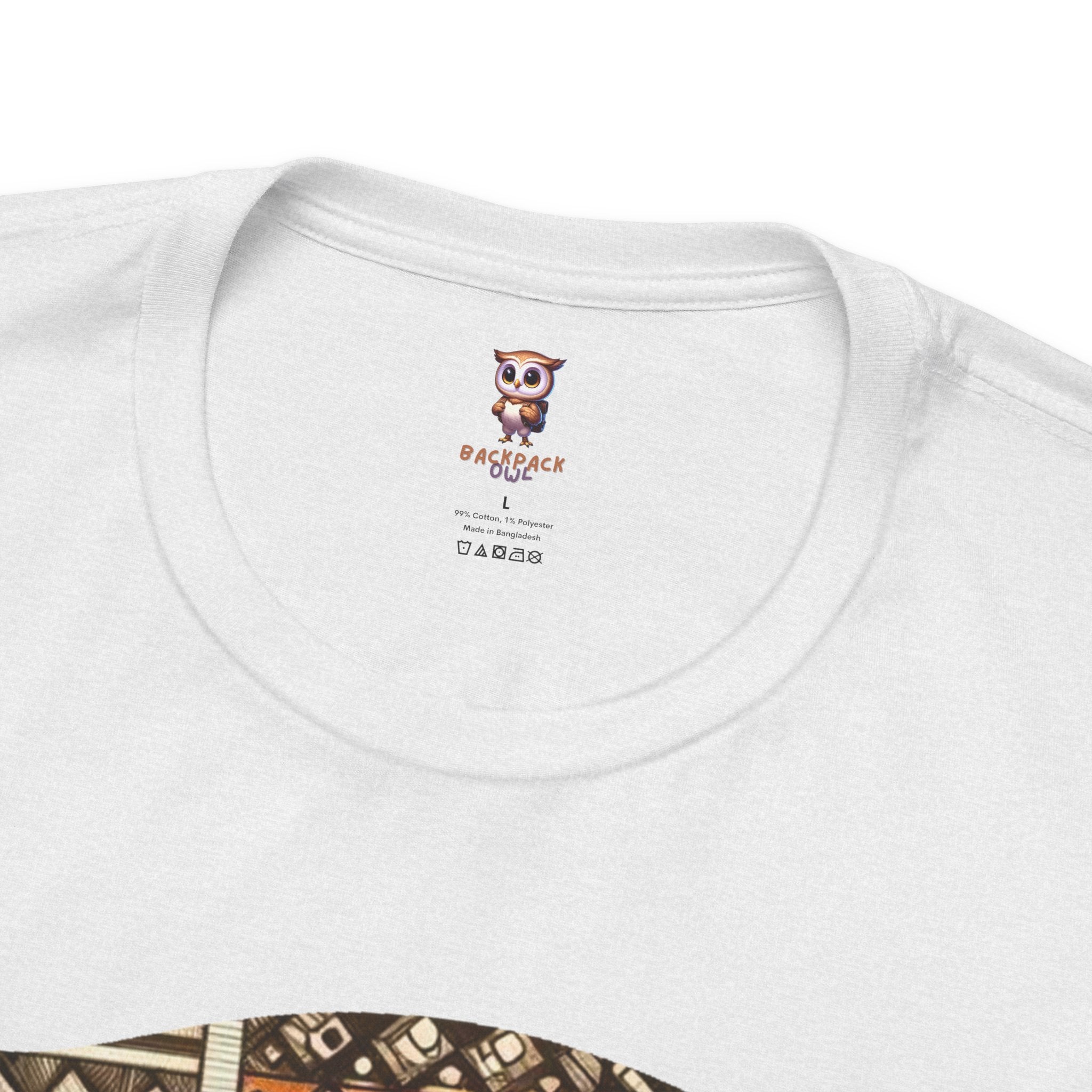 Hibou tribal en édition limitée - Tee-shirt à manches courtes en jersey unisexe
