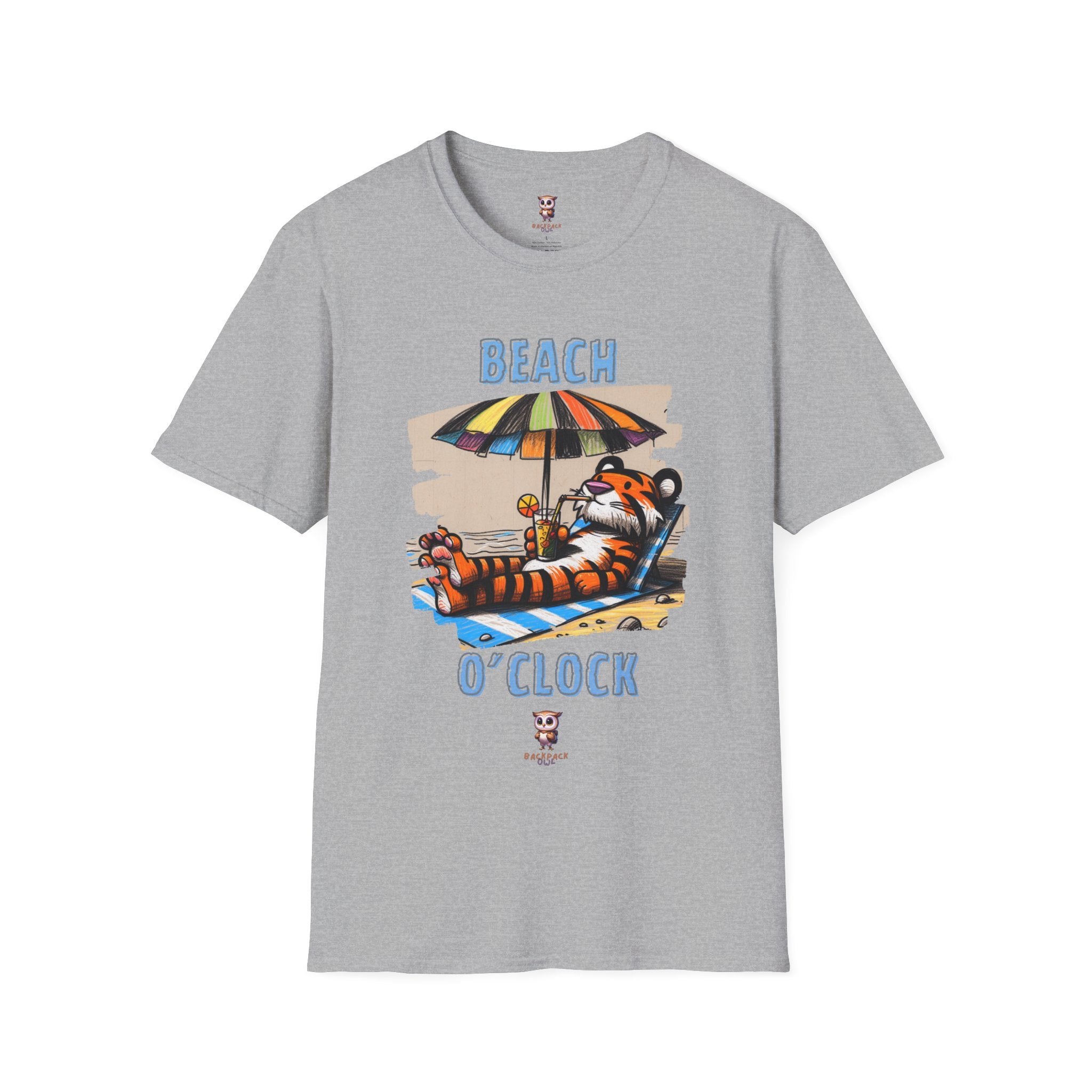 Beach O'Clock - T-shirt softstyle unisexe