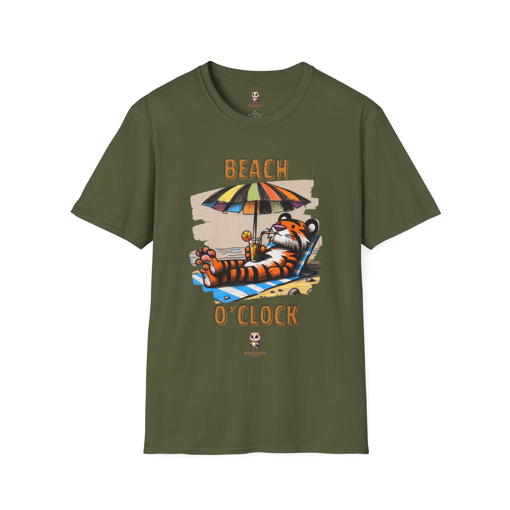Beach O'Clock - T-shirt softstyle unisexe