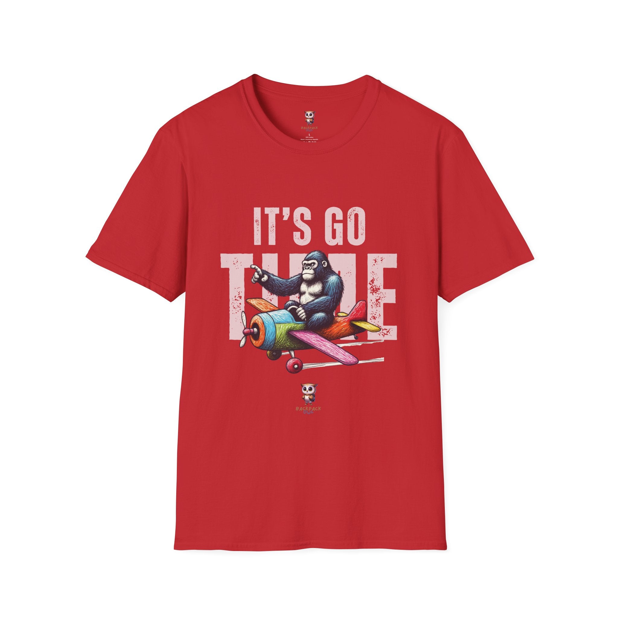 C’est l’heure d’aller - T-shirt softstyle unisexe