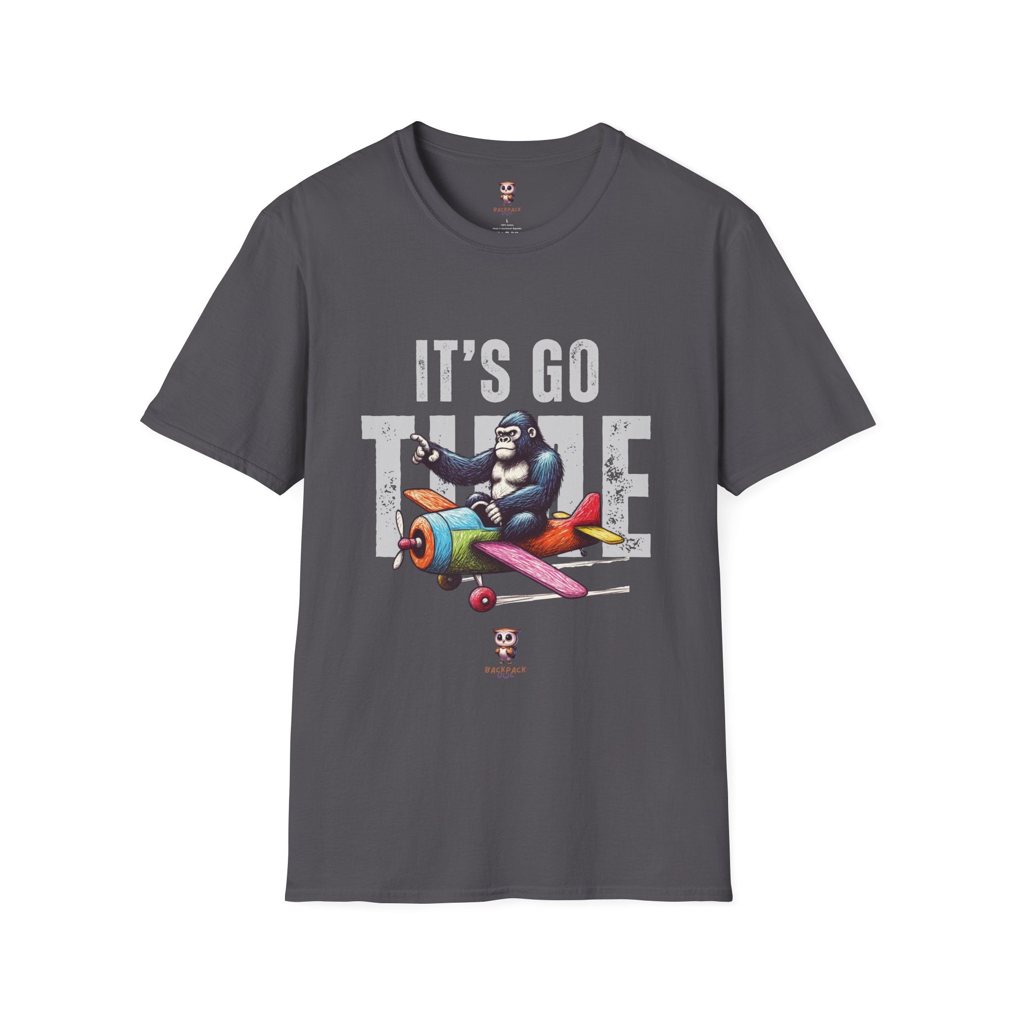 C’est l’heure d’aller - T-shirt softstyle unisexe