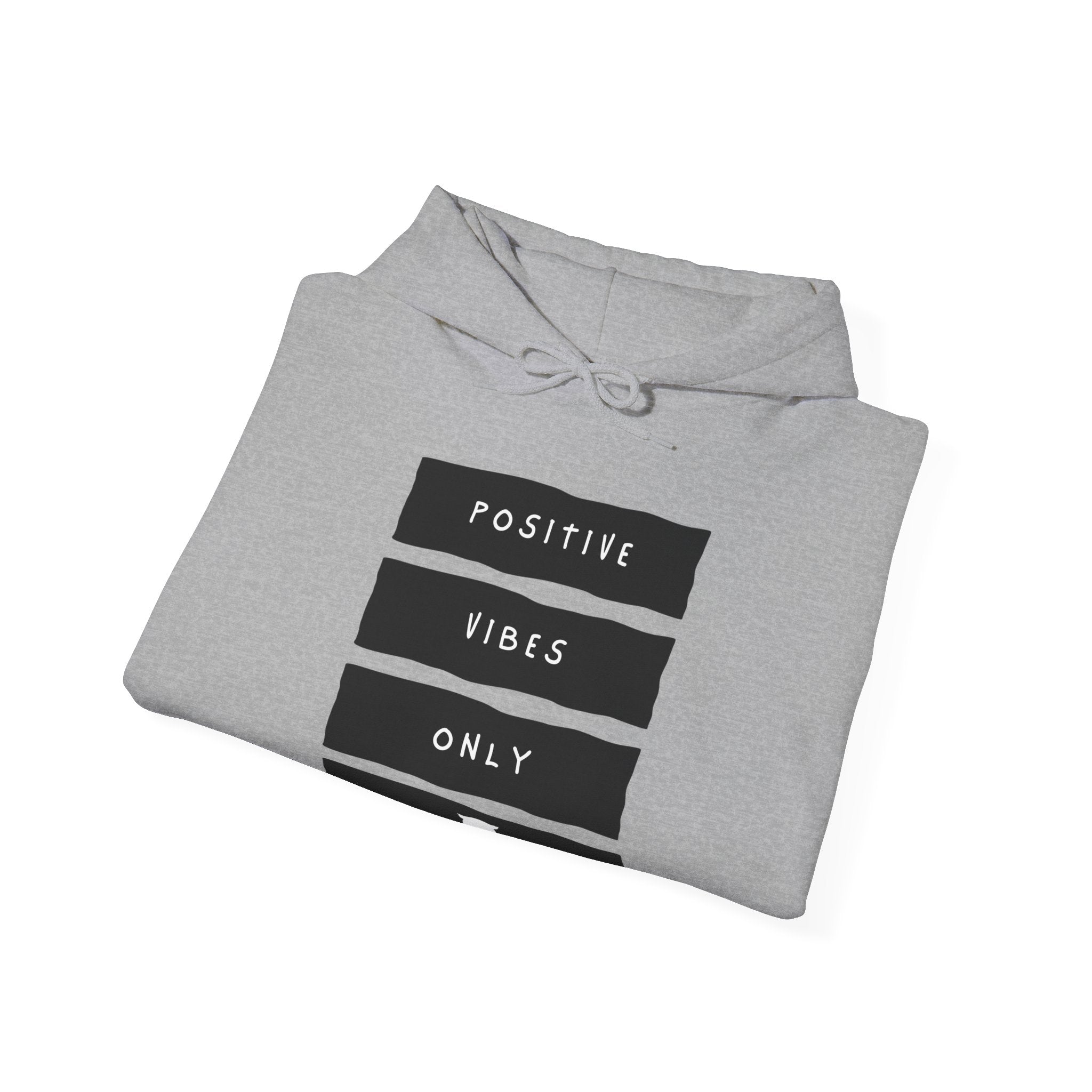 Positive Vibes Only - Sweat-shirt à capuche unisexe Heavy Blend™