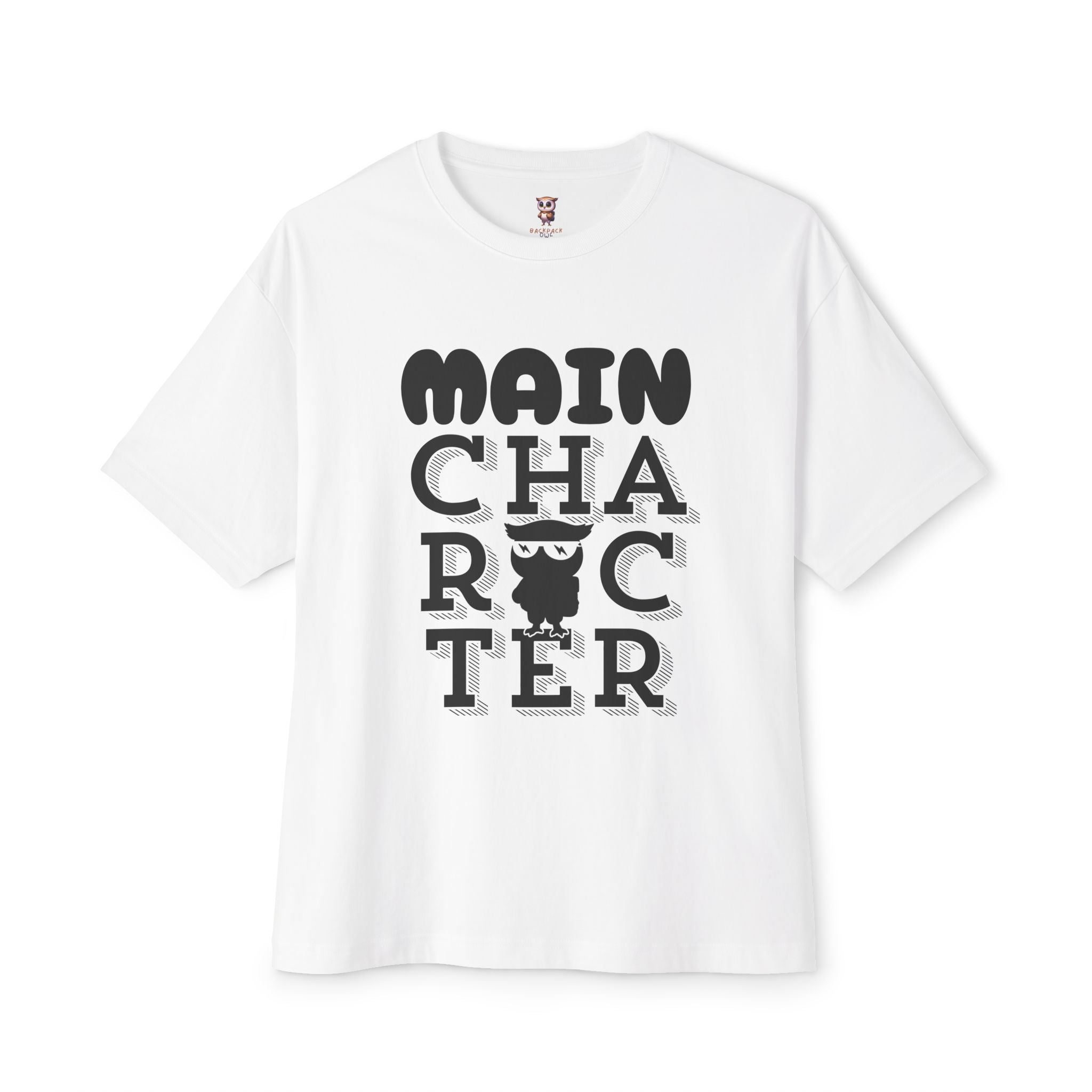 Main Character - Unisex Oversized Boxy Tee