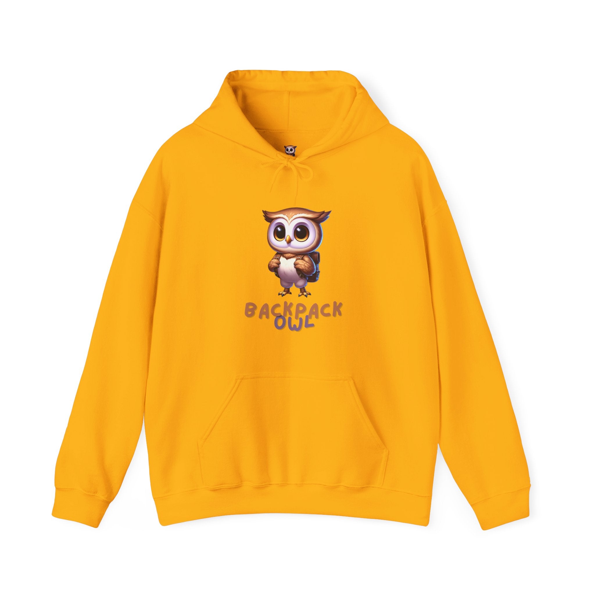 Sweat-shirt à capuche Original Simple Backpack Owl Unisex Heavy Blend™