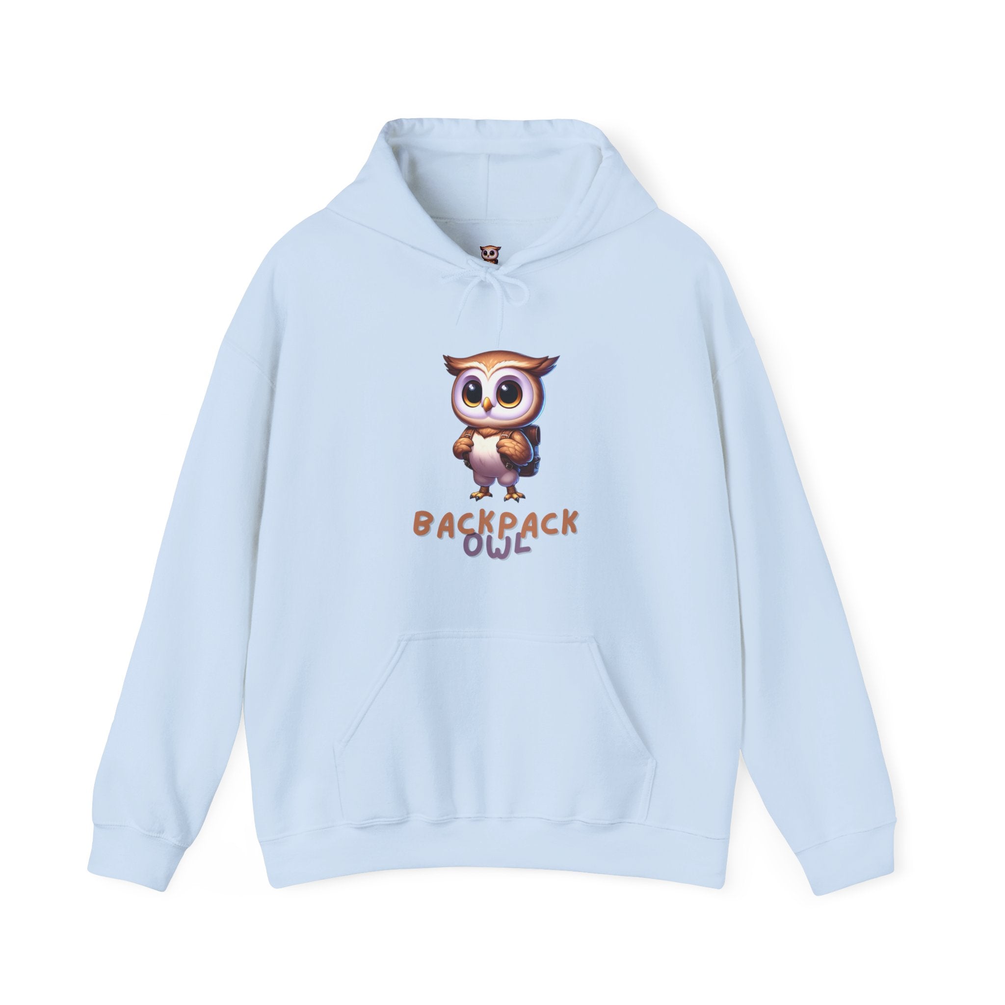 Sweat-shirt à capuche Original Simple Backpack Owl Unisex Heavy Blend™