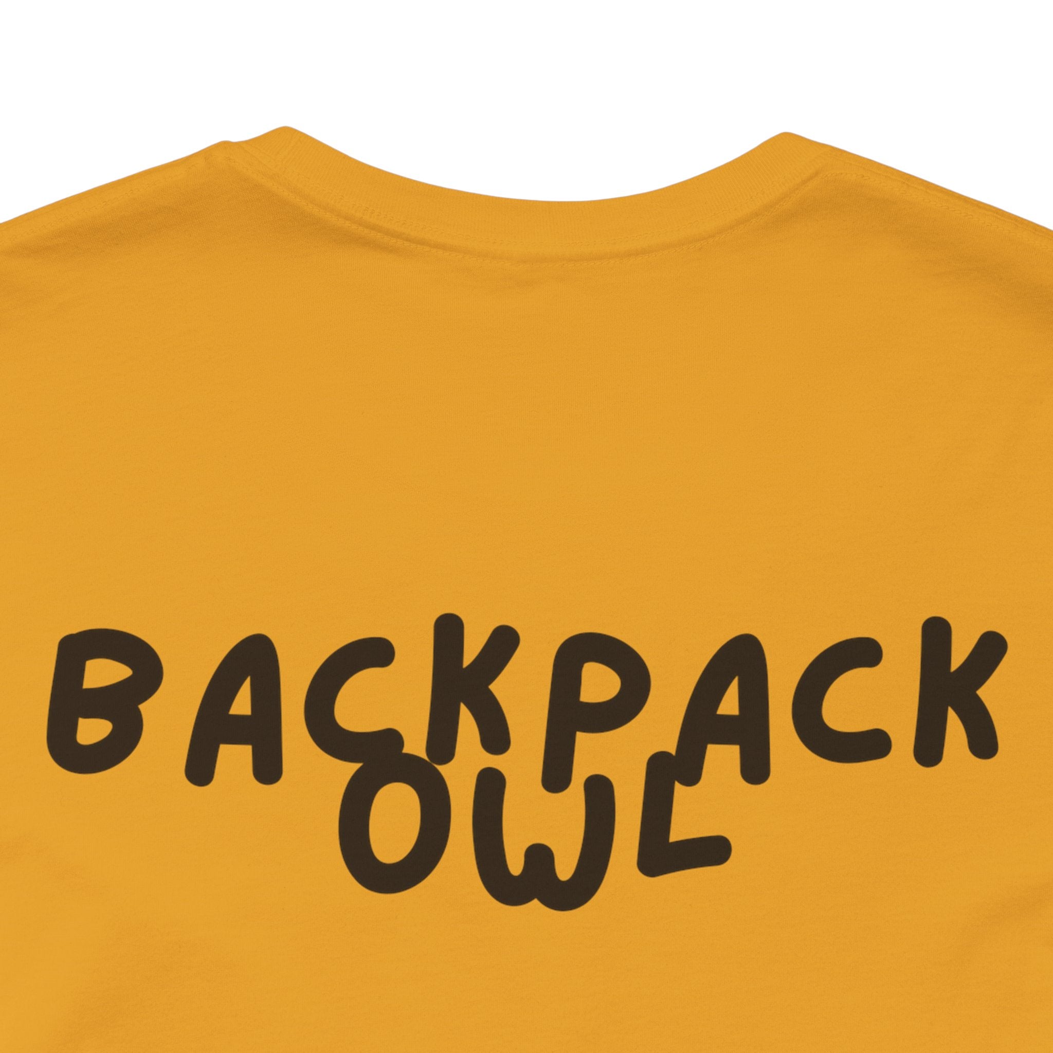 Silhouette Owl - Tee-shirt à manches courtes en jersey unisexe