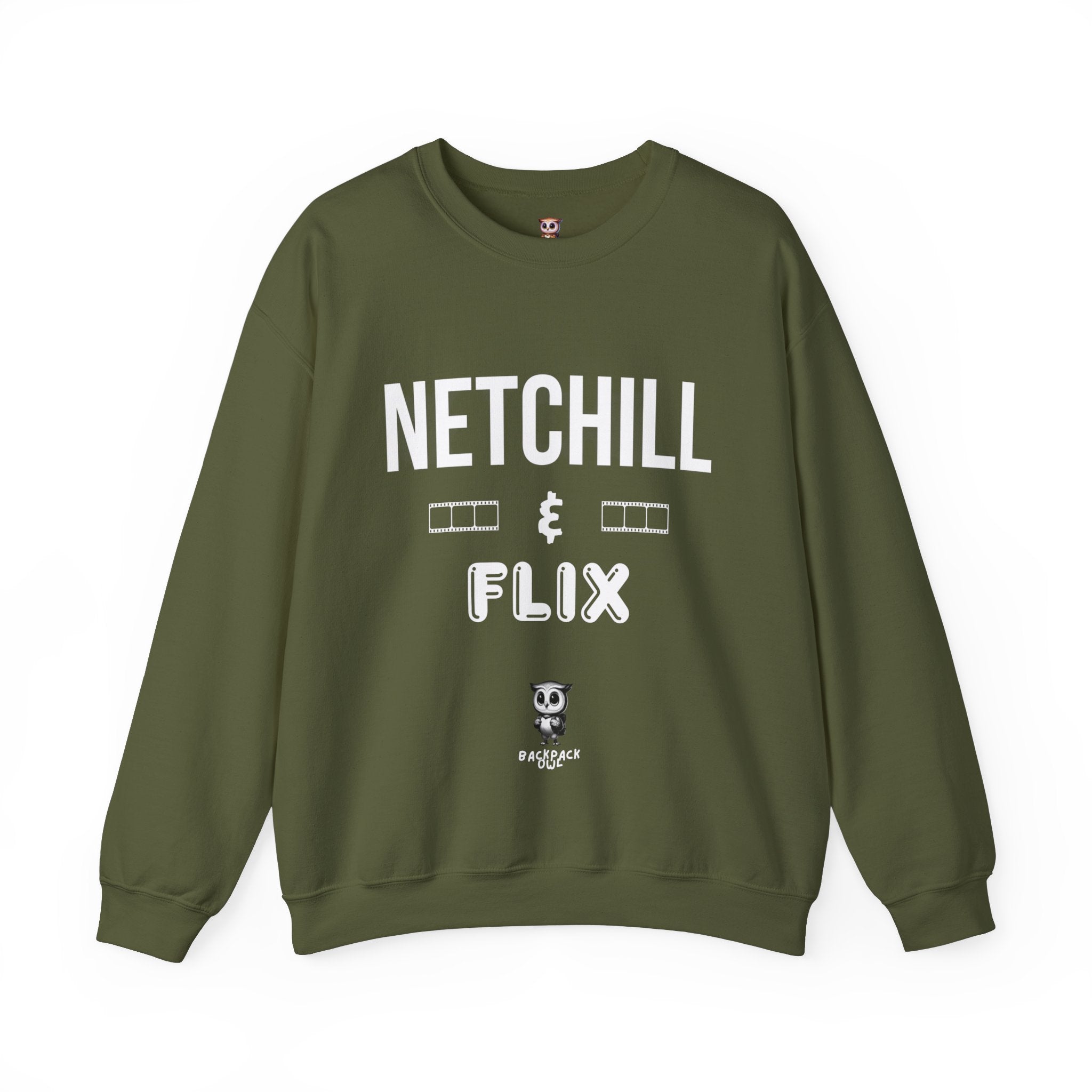 Netchill & Flix - Sweat-shirt unisexe à col rond Heavy Blend™