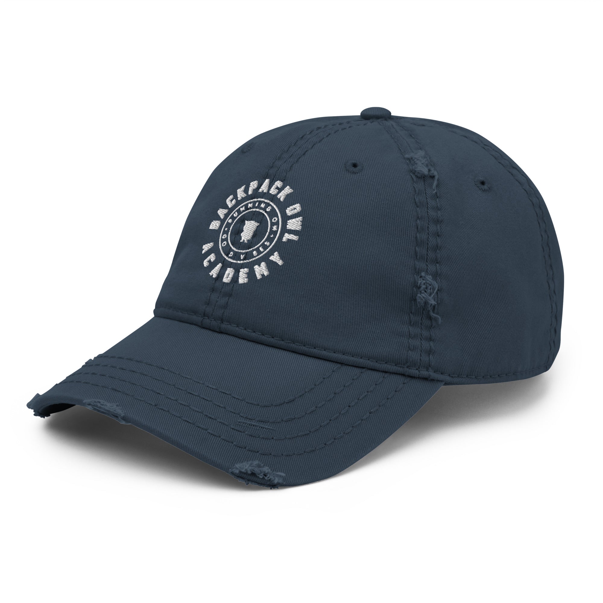 Backpack Owl Academy - Embroidered Distressed Dad Hat