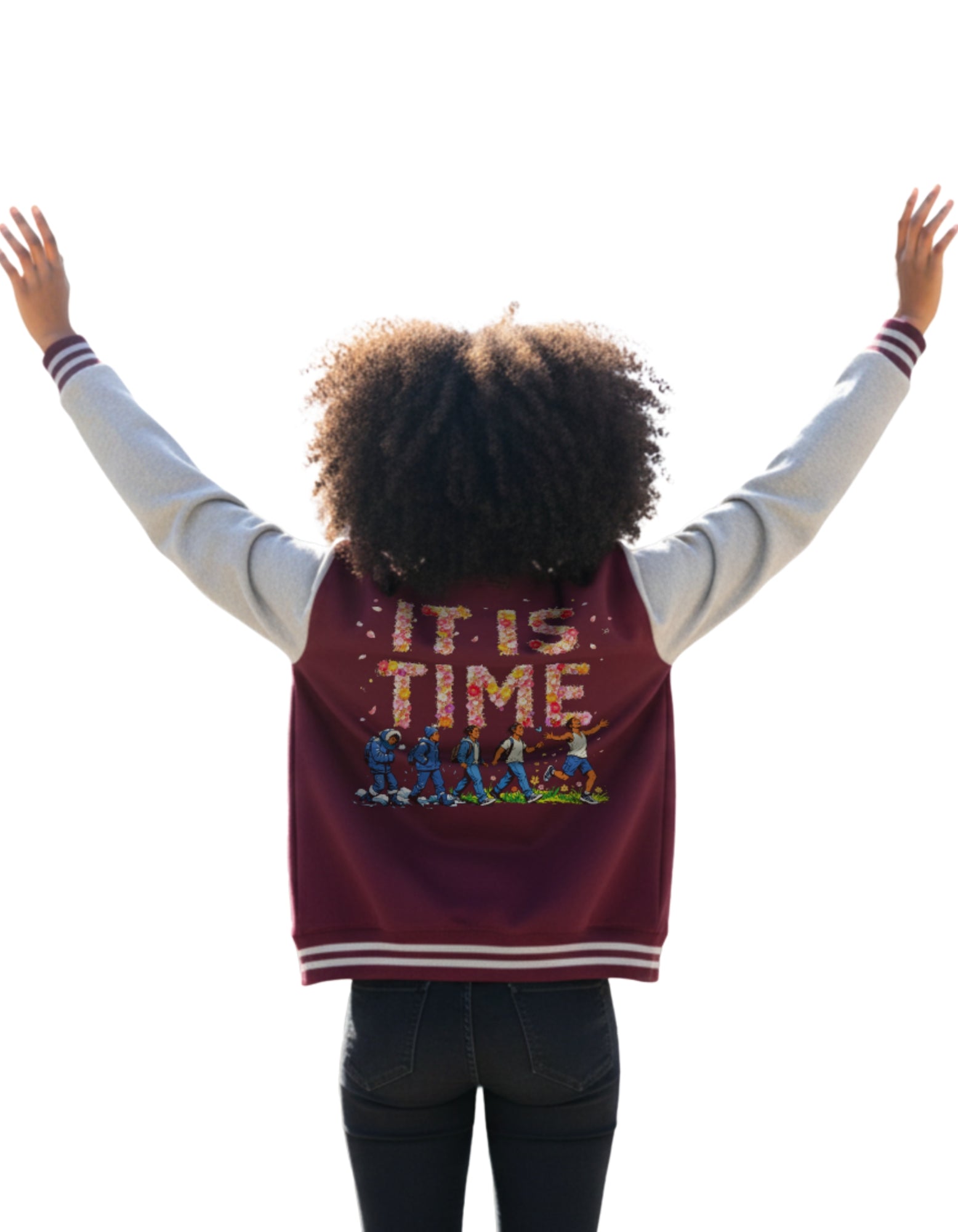 Spring Celebration Graphic Letterman/Varsity Jacket - Series MMXXVI/III