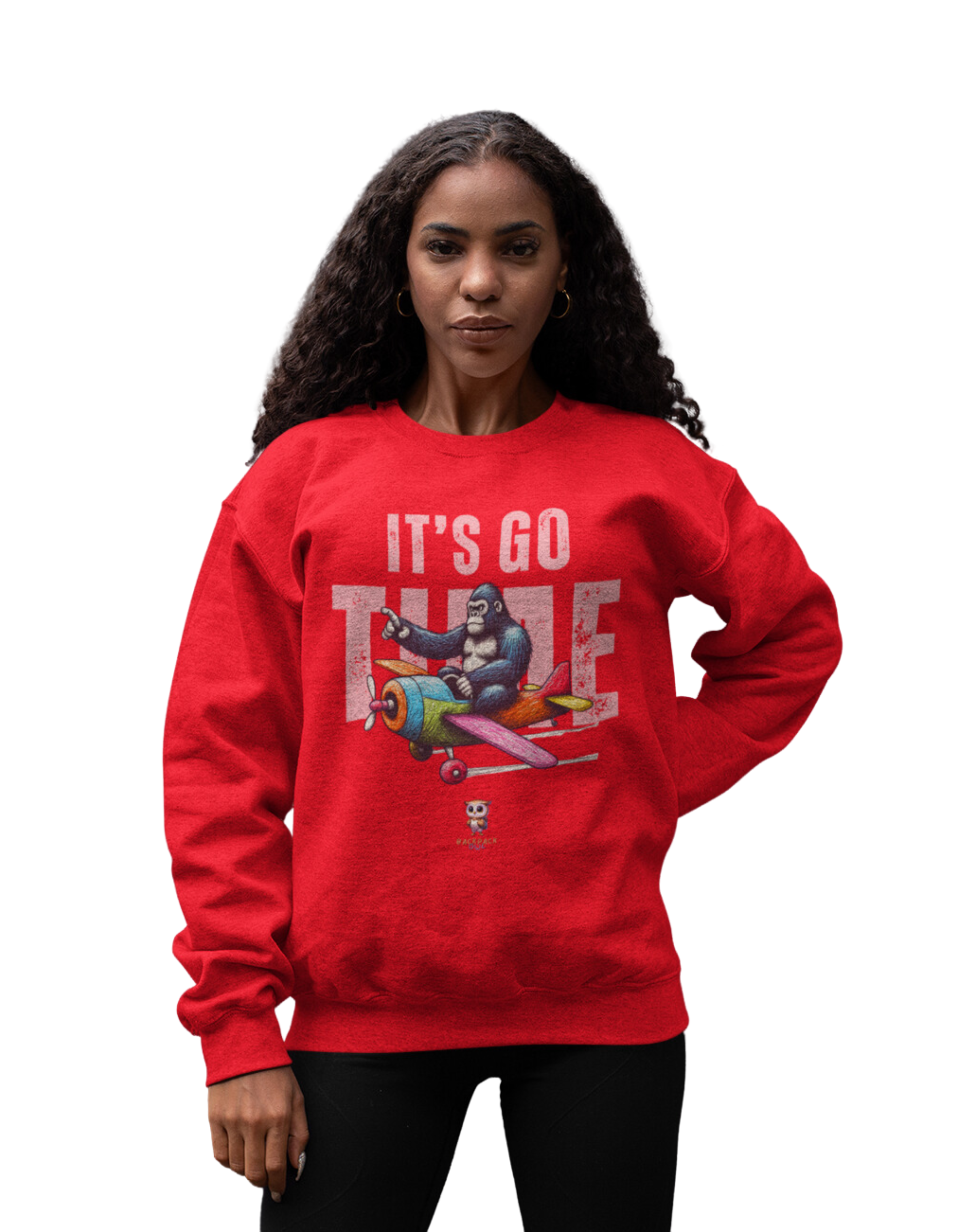C’est l’heure - Sweat-shirt unisexe Heavy Blend™ Crewneck