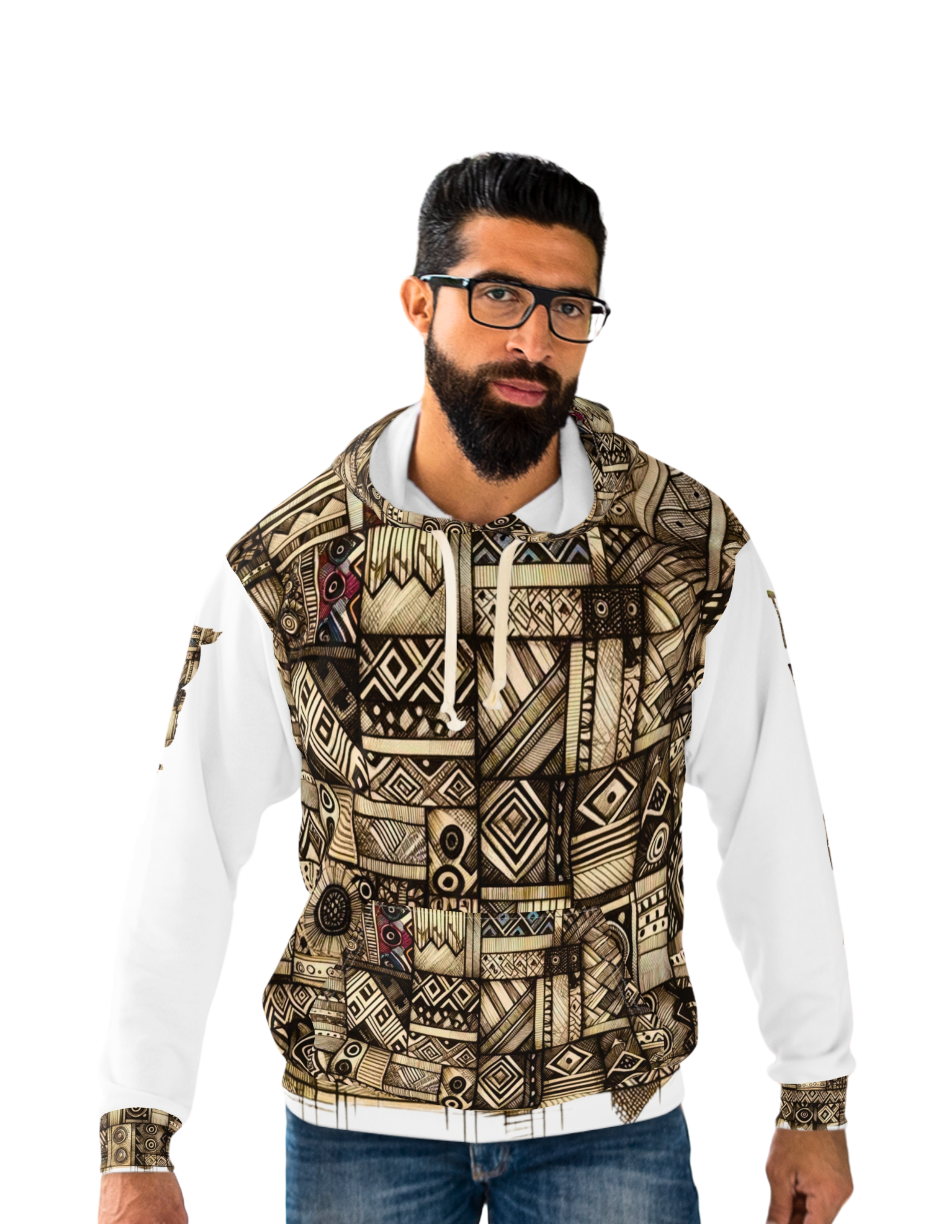 Chef tribal - Sweat à capuche unisexe