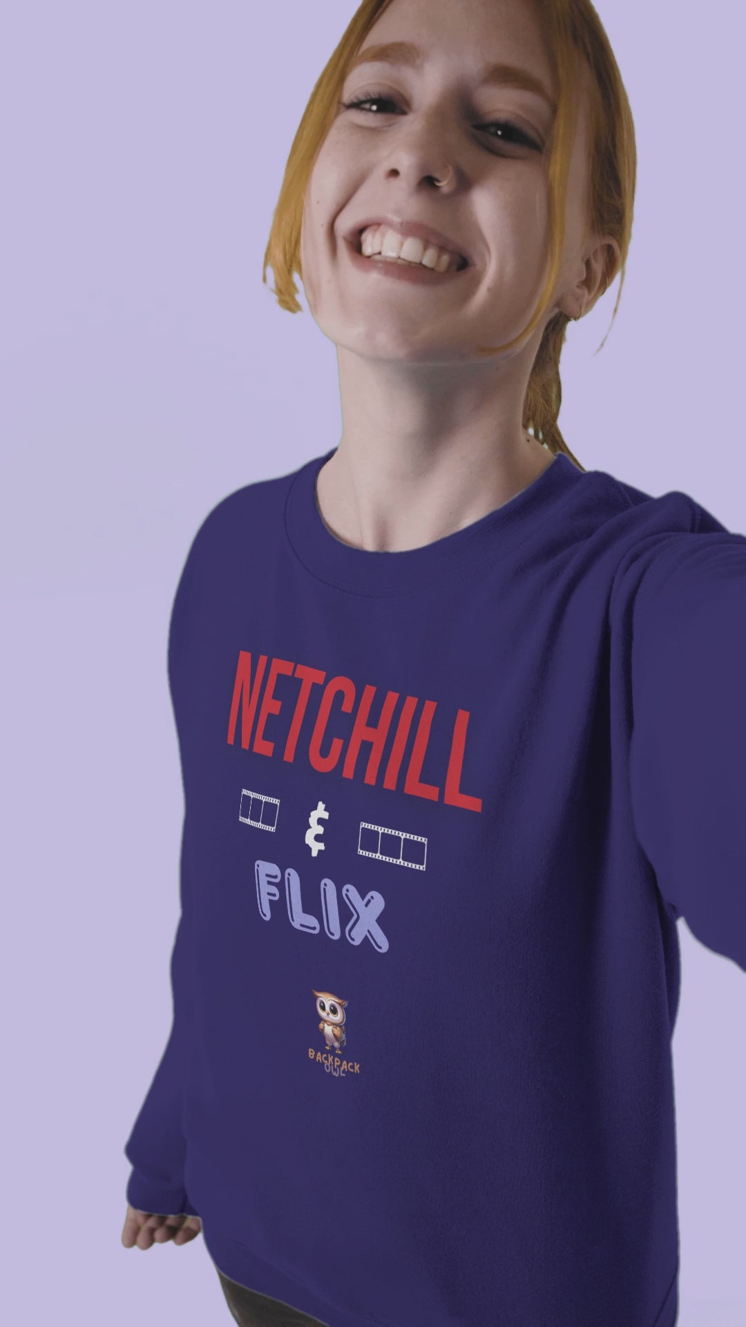 Netchill & Flix - Sweat-shirt unisexe à col rond Heavy Blend™