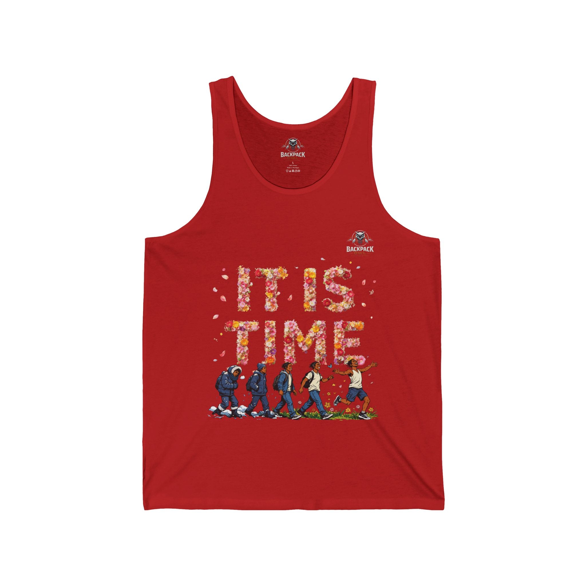 Spring Celebration Graphic Unisex Jersey Tank