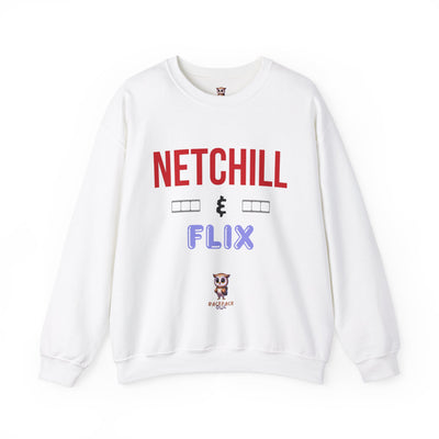Netchill &amp; Flix - Sweat-shirt unisexe à col rond Heavy Blend™