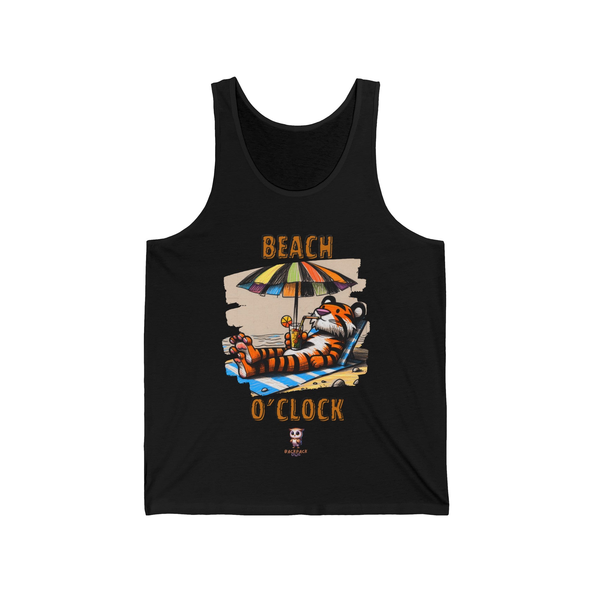 Beach O'Clock - Unisex Jersey Tank