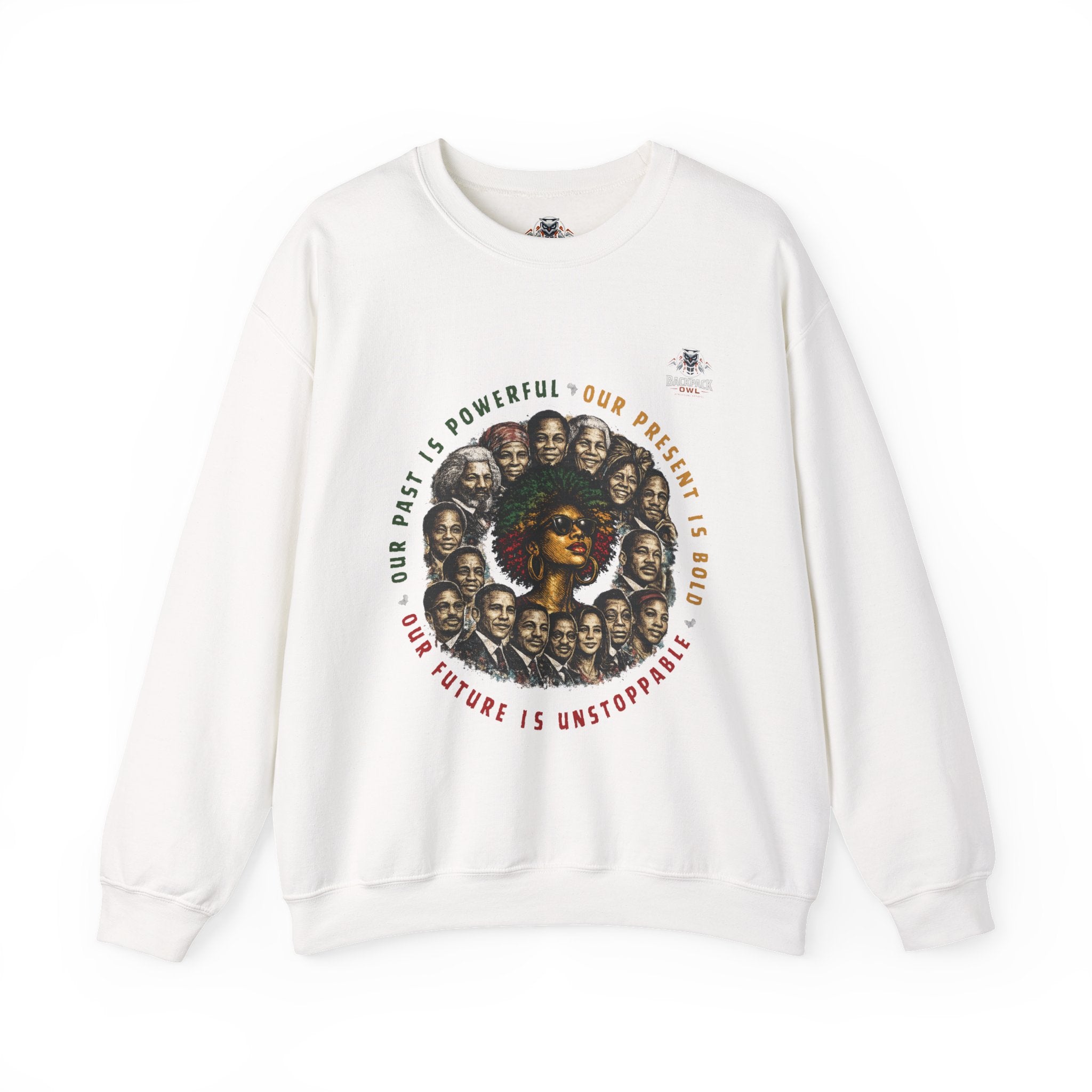 Afro Affirmation Graphic Crewneck Sweatshirt – Series MMXXVI/II