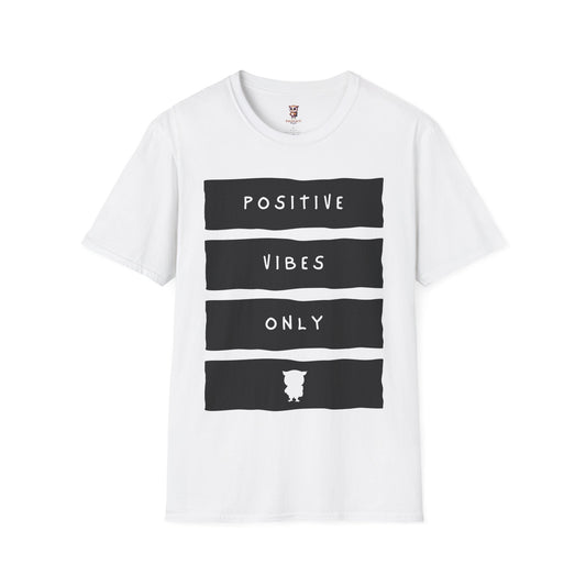 Backpack Owl Positive Vibes Only Unisex Softstyle T-Shirt