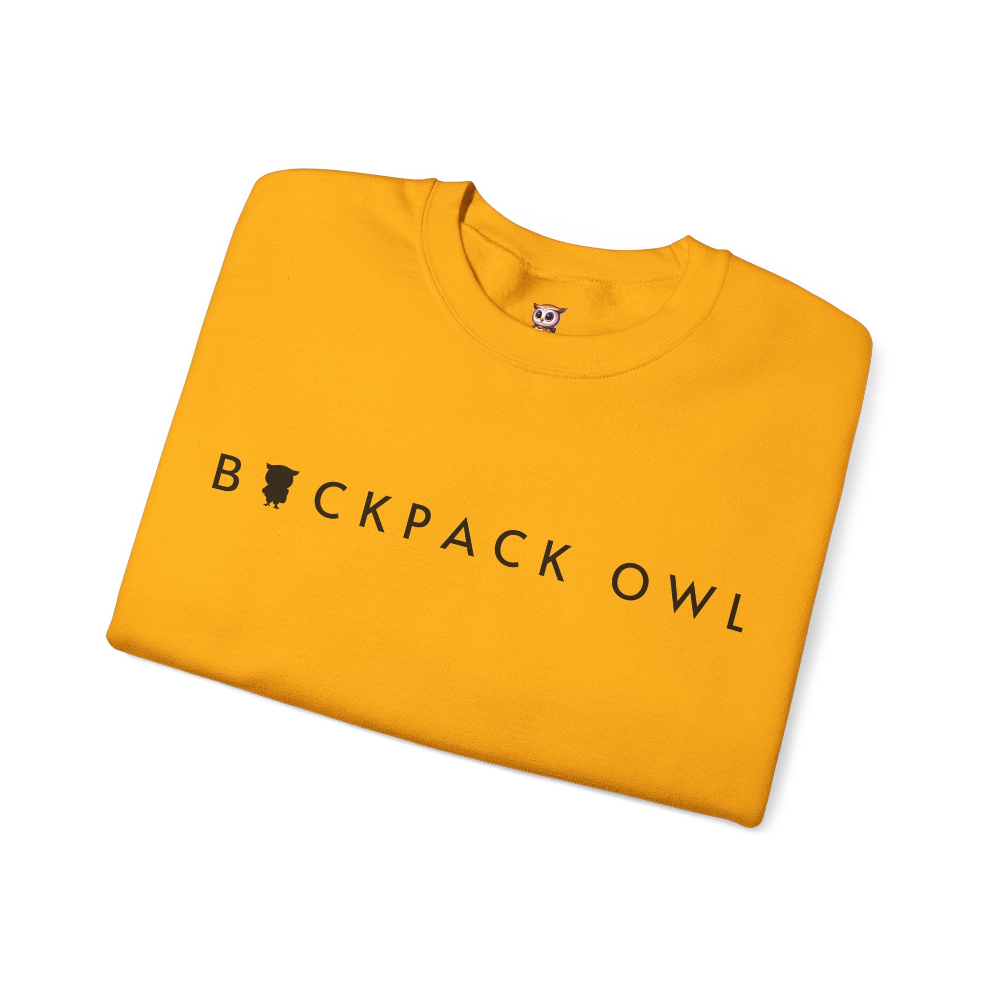 Backpack Owl Signature Unisex Heavy Blend™ Crewneck Sweatshirt