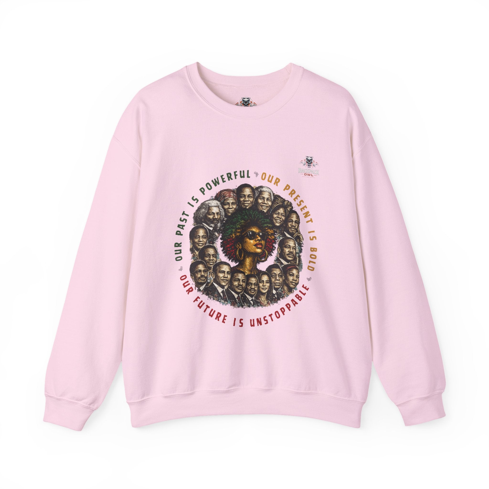 Afro Affirmation Graphic Crewneck Sweatshirt – Series MMXXVI/II