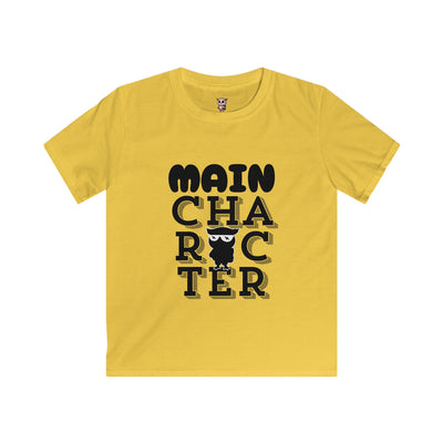 Main Character - Kids Softstyle Tee