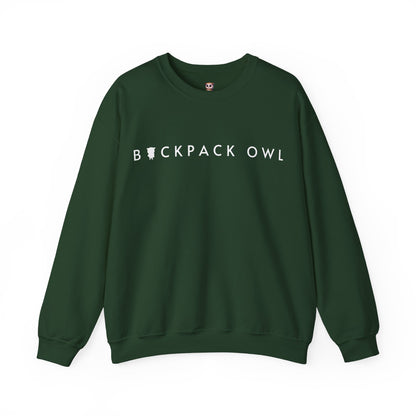 Backpack Owl Signature Unisex Heavy Blend™ Crewneck Sweatshirt