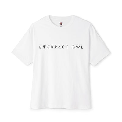 Backpack Owl Signature Unisex Oversized Boxy Tee