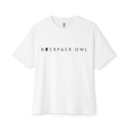 Backpack Owl Signature Unisex Oversized Boxy Tee