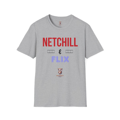 Netchill &amp; Flix - Camiseta unisex de estilo suave