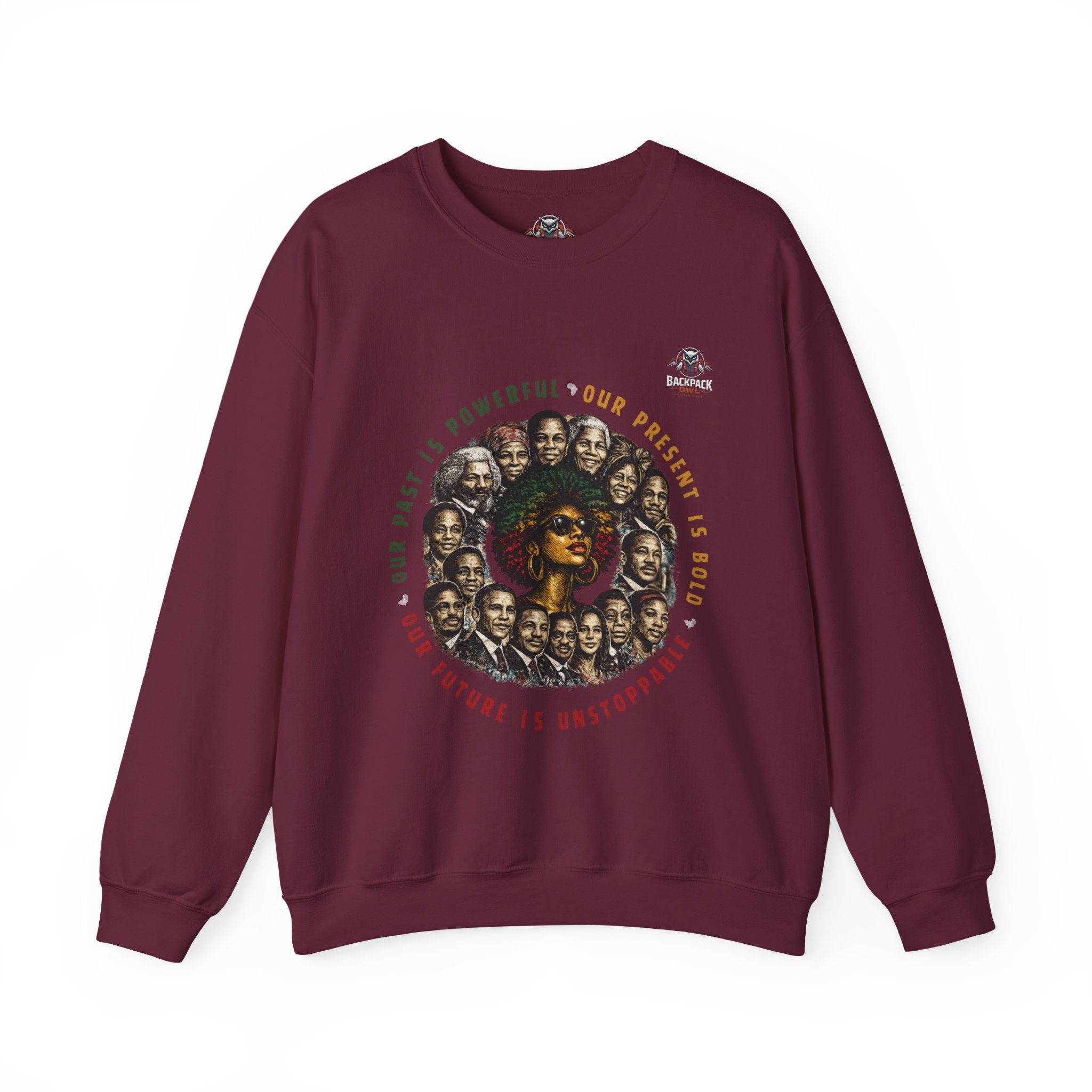 Afro Affirmation Graphic Crewneck Sweatshirt – Series MMXXVI/II