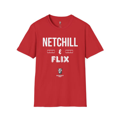 Netchill &amp; Flix - Camiseta unisex de estilo suave