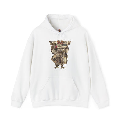 Búho tribal de edición limitada - Sudadera con capucha unisex Heavy Blend™