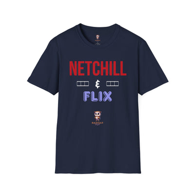 Netchill &amp; Flix - Camiseta unisex de estilo suave