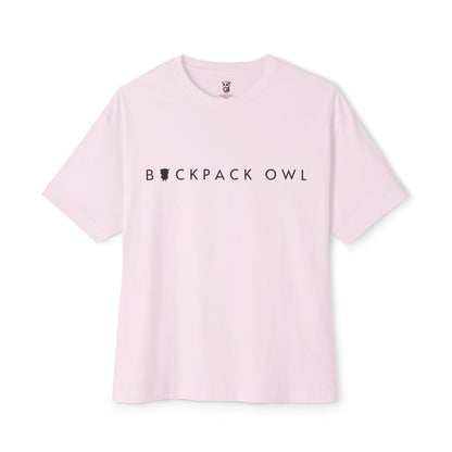 Backpack Owl Signature Unisex Oversized Boxy Tee