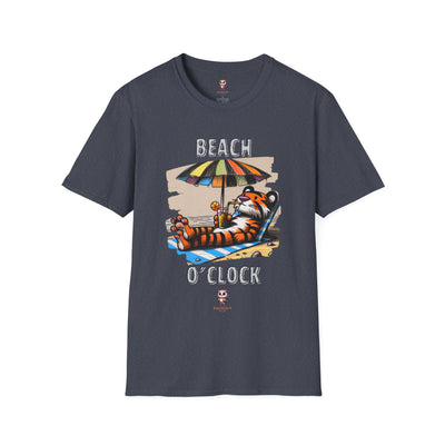 Beach O'Clock - Camiseta unisex de estilo suave