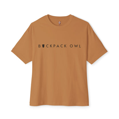 Backpack Owl Signature Unisex Oversized Boxy Tee