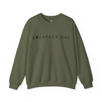 Backpack Owl Signature Unisex Heavy Blend™ Crewneck Sweatshirt