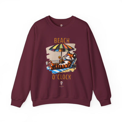 Beach O'Clock - Sudadera unisex con cuello redondo Heavy Blend™