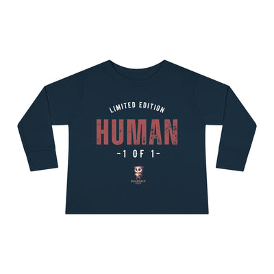 Humano de edición limitada - Camiseta de manga larga para niños pequeños