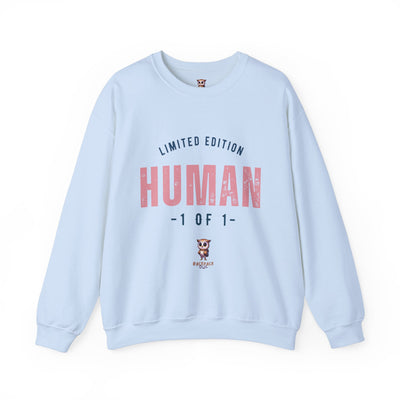 Humano de edición limitada: sudadera unisex con cuello redondo Heavy Blend™