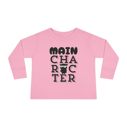 Main Character - Toddler Long Sleeve Tee