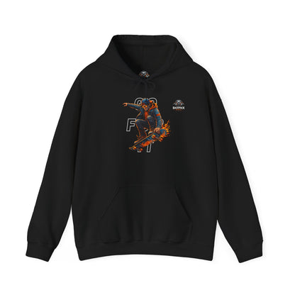 GO FOR IT Skateboarder Graphic Hoodie – Series MMXXVI/I