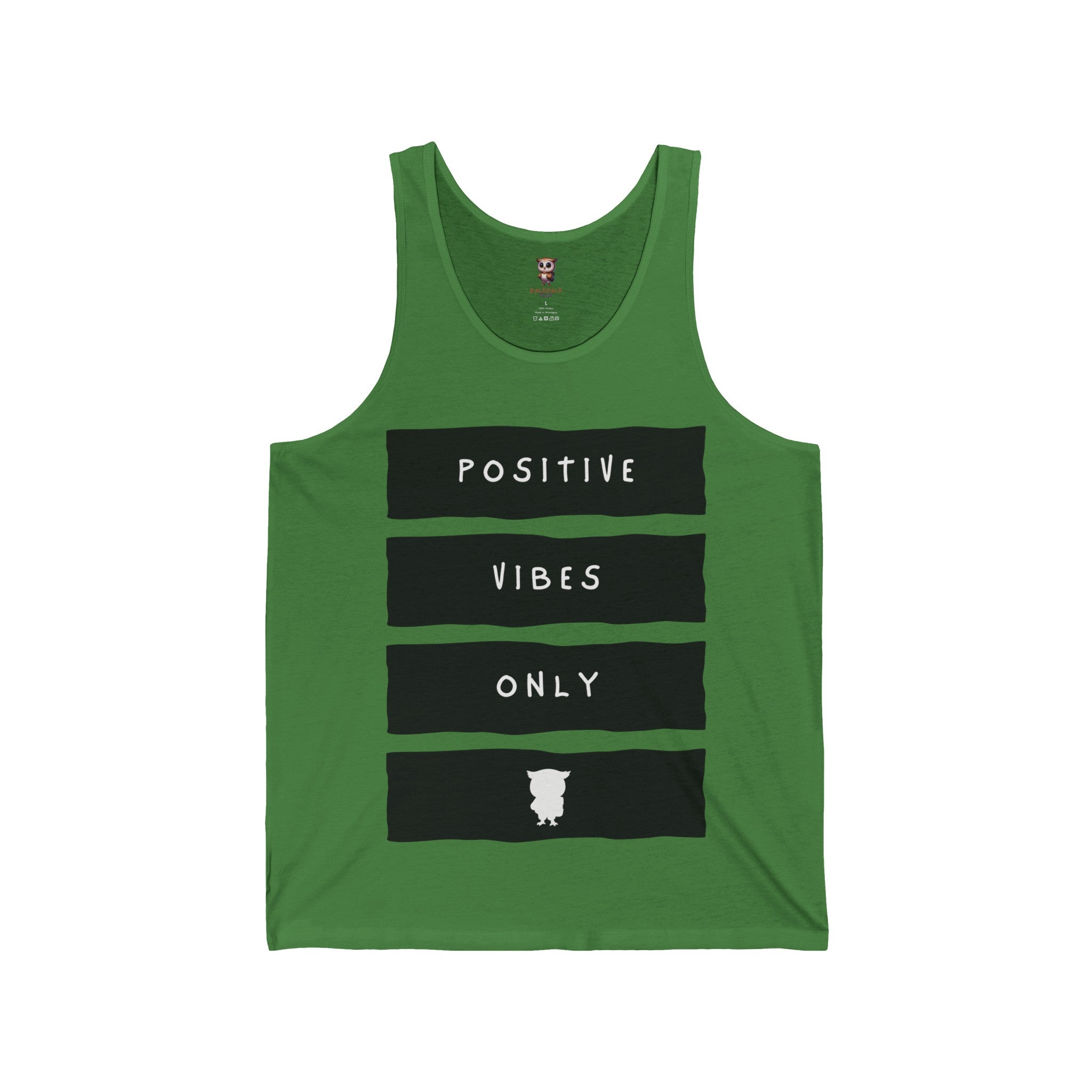 Positive Vibes Only - Unisex Jersey Tank