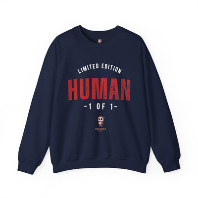 Humano de edición limitada: sudadera unisex con cuello redondo Heavy Blend™