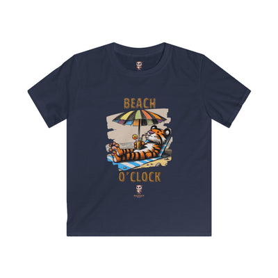 Beach O'Clock - Kids Softstyle Tee
