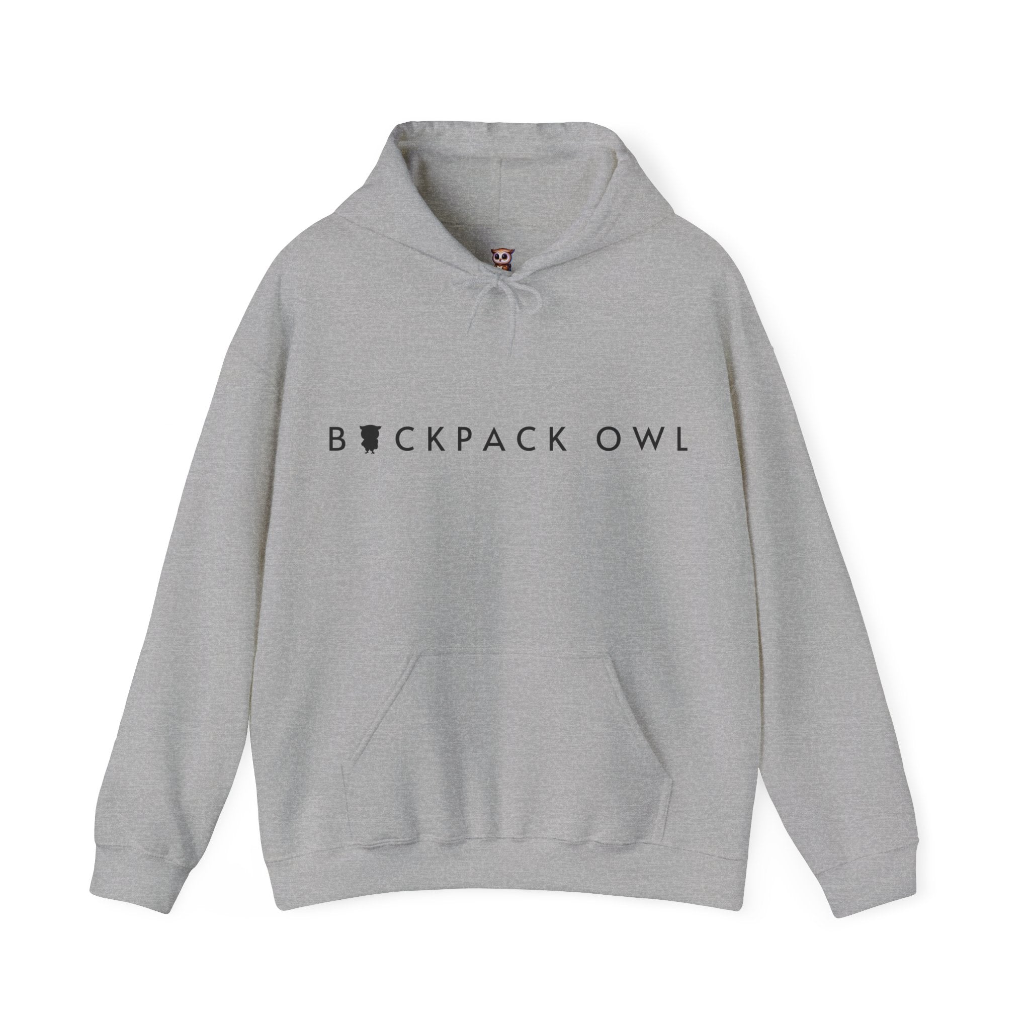 Backpack Owl Signature Unisex Heavy Blend™ Hooded Sweatshirt